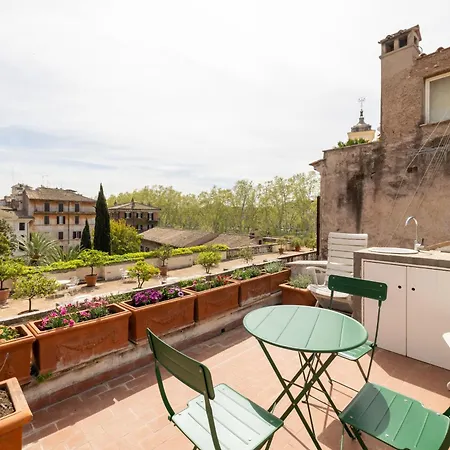 Appartamento Farnesi Terrace Penthouse Roma Esterno foto